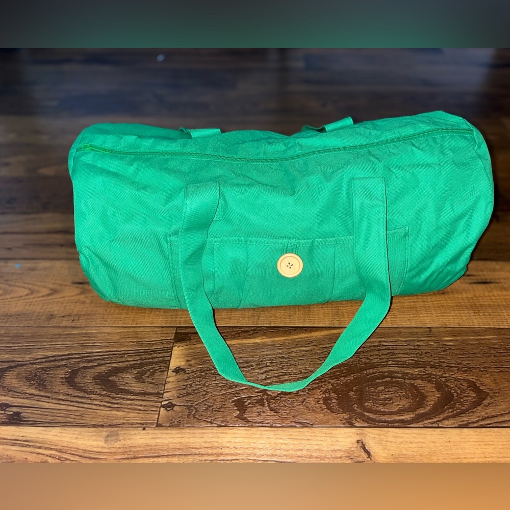 NWOT- Green Duffel Bag